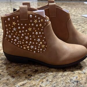 Nina Tan Star-Embellished Kids Boots